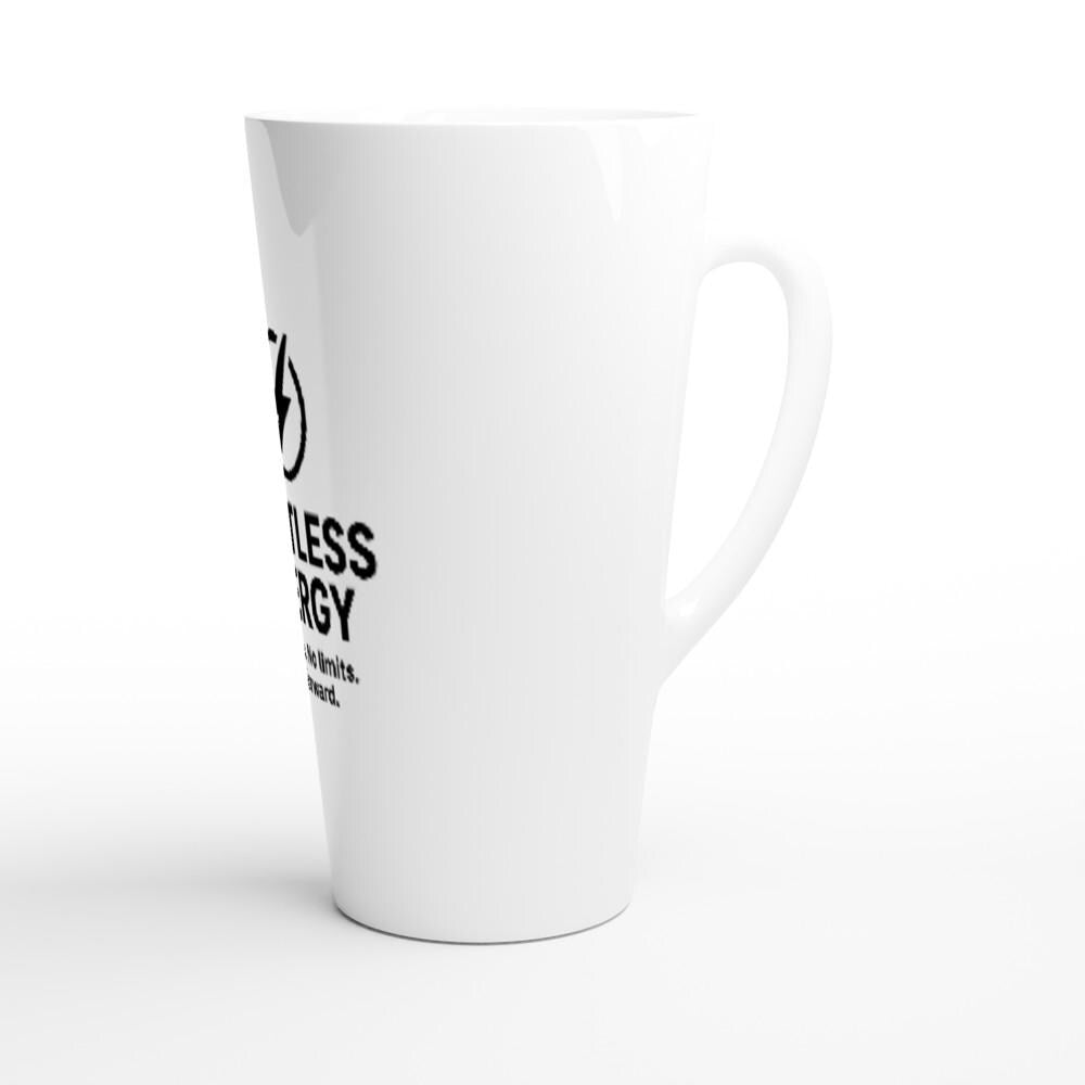 White Latte 17oz Ceramic Mug