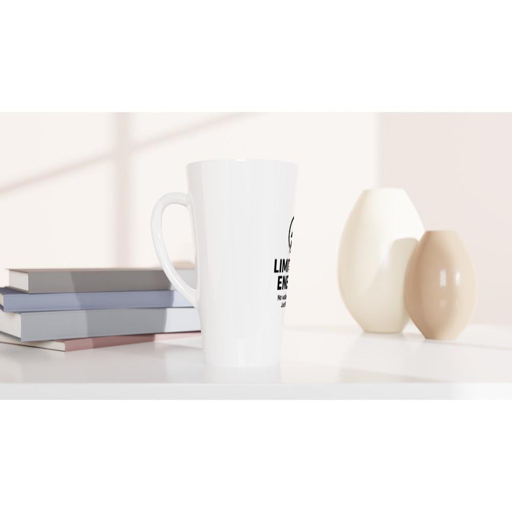 White Latte 17oz Ceramic Mug
