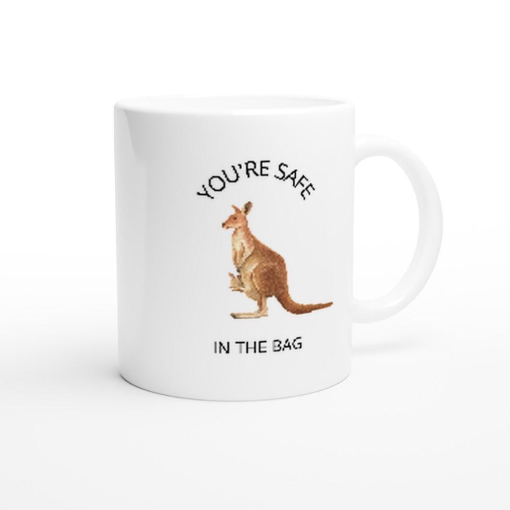 11oz Ceramic Mug Ceramic White