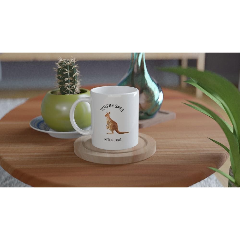 11oz Ceramic Mug Ceramic White